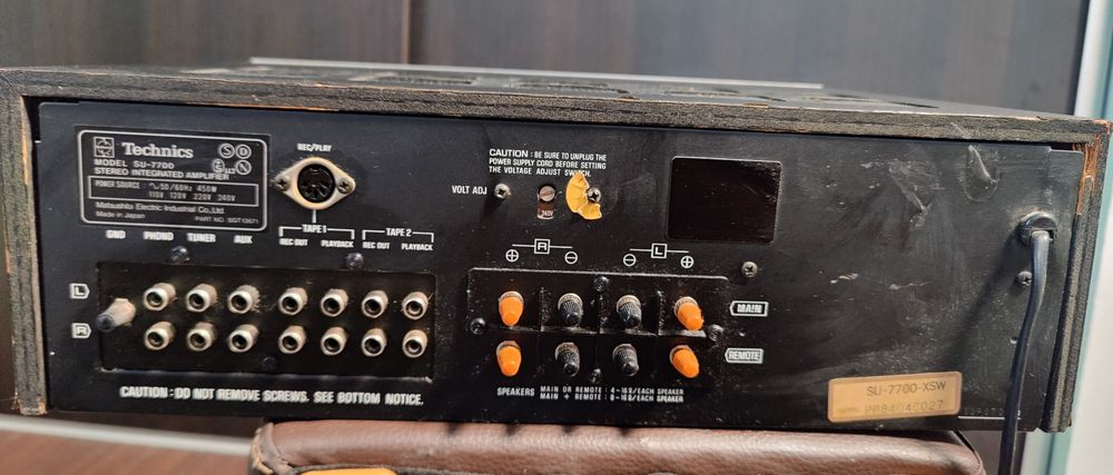 Stație TECHNICS SU-7700 Integrated Amplifier (Transistor) Japan