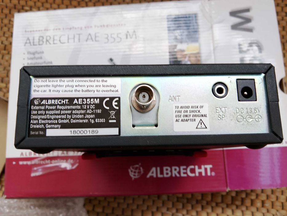Радиоскенер Albrecht AE 355 M