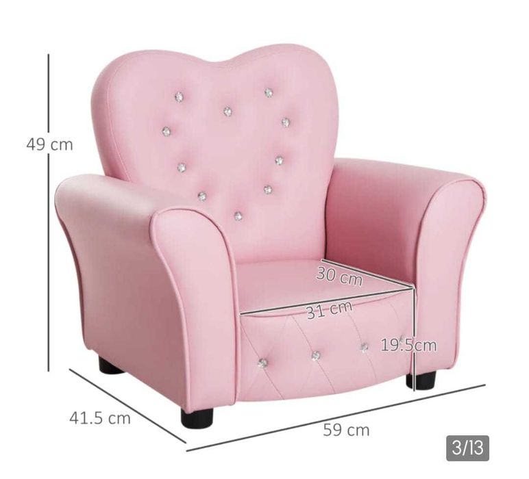 Fotoliu pentru copii