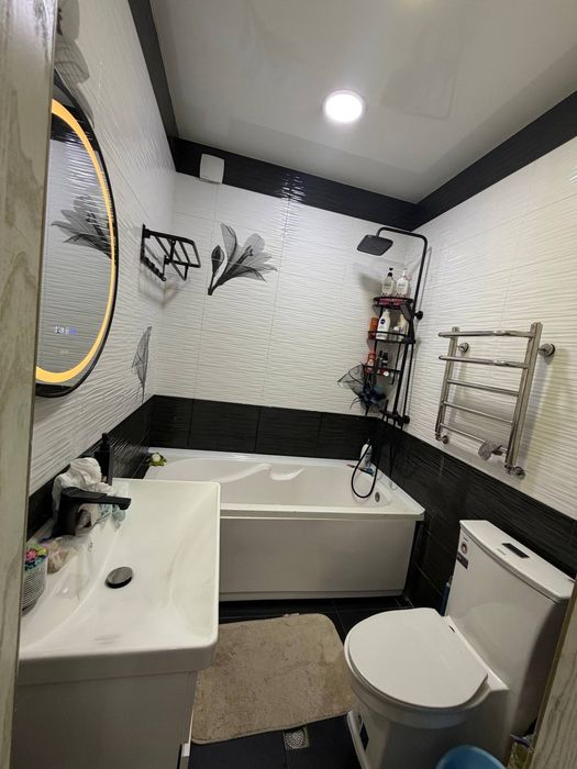 3х комн.квартира на 1 эт Голден Хаус Сергели.