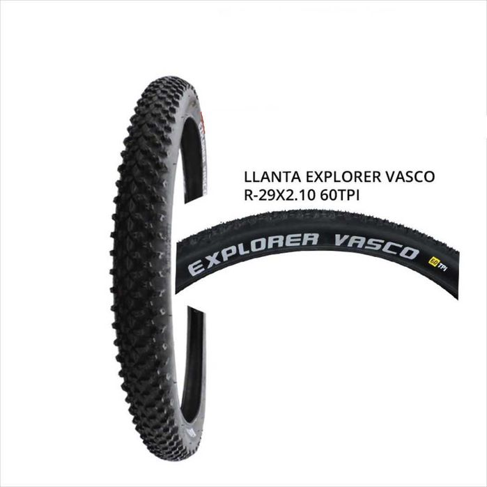 Външна гума за велосипед Explorer Vasko 29x2.10 със защита от спукване