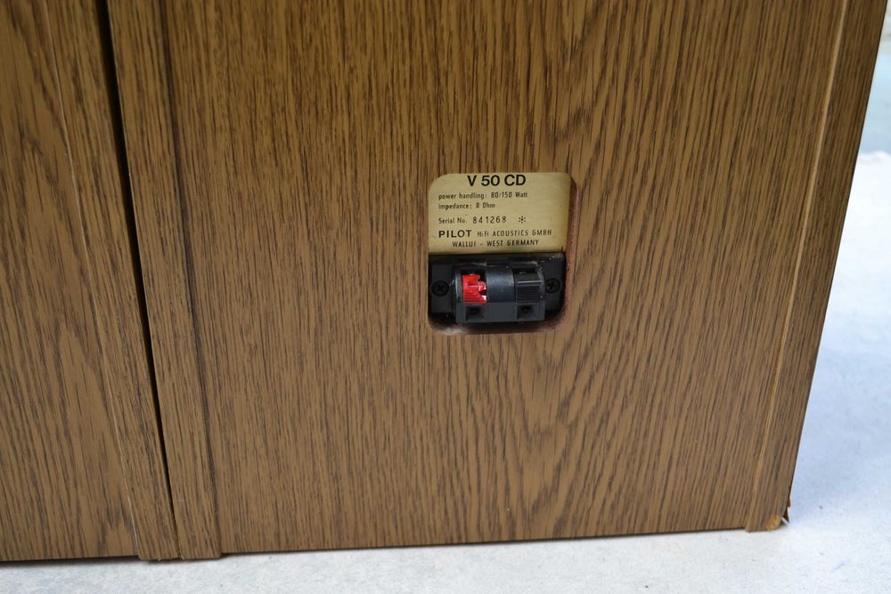 Boxe Pilot V 50 CD
