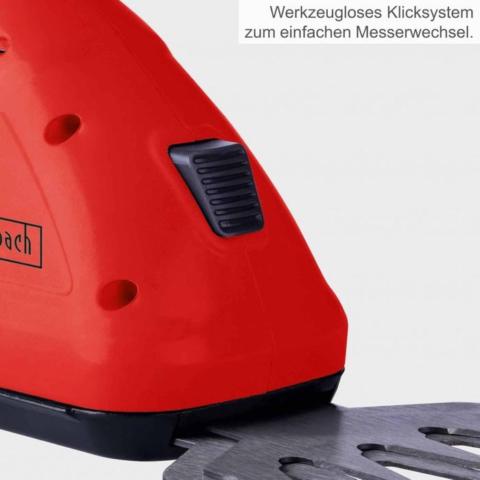 Акумулаторна ножица за трева и храсти 2 в 1 -Scheppach GHS