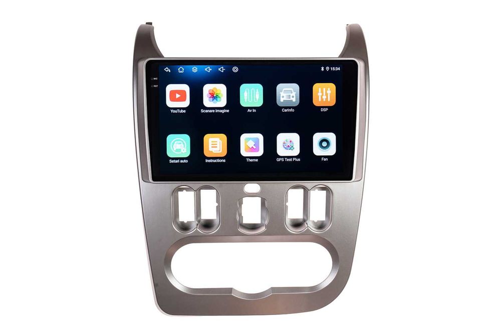 Navigatie Logan 1 Dacia Android 14 , Carplay Wireless Android Auto + Camera Marsarier