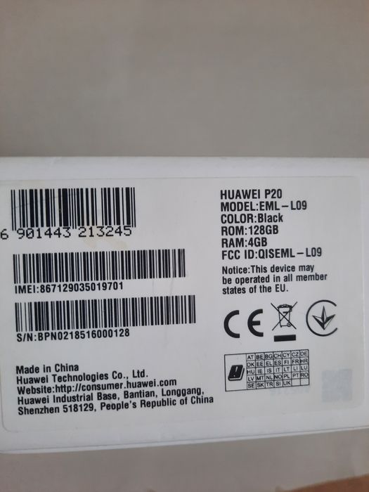 Telefon Huawei P20