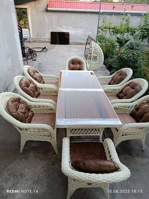 IZABELLA Ratan to'qima stoll stullar  OPTIM NARHIDA DONAGA Ham