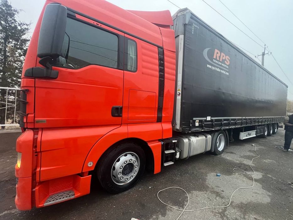 MAN TGX 18.440 EURO 6 + FLIEGL прицеп Сотилади
