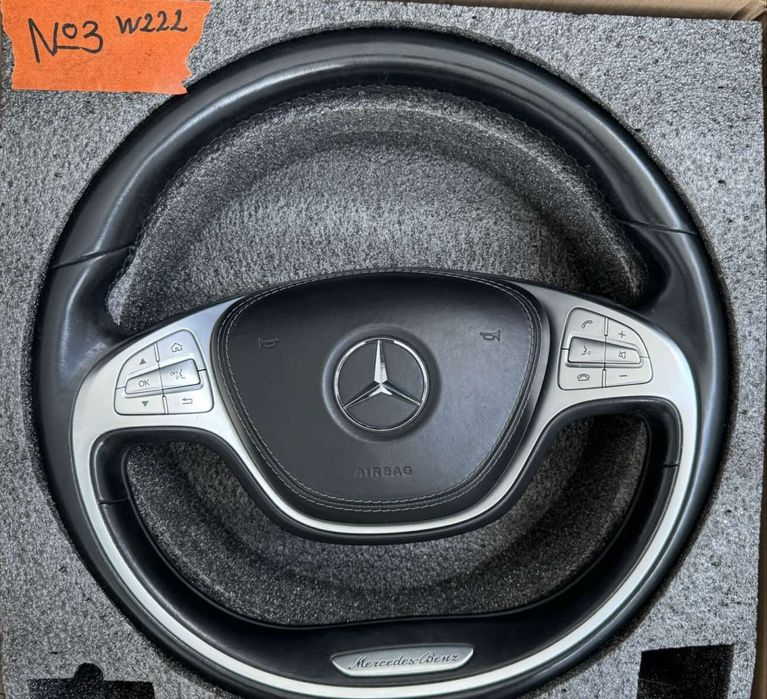 Mercedes W222 Оригинален кожен волан