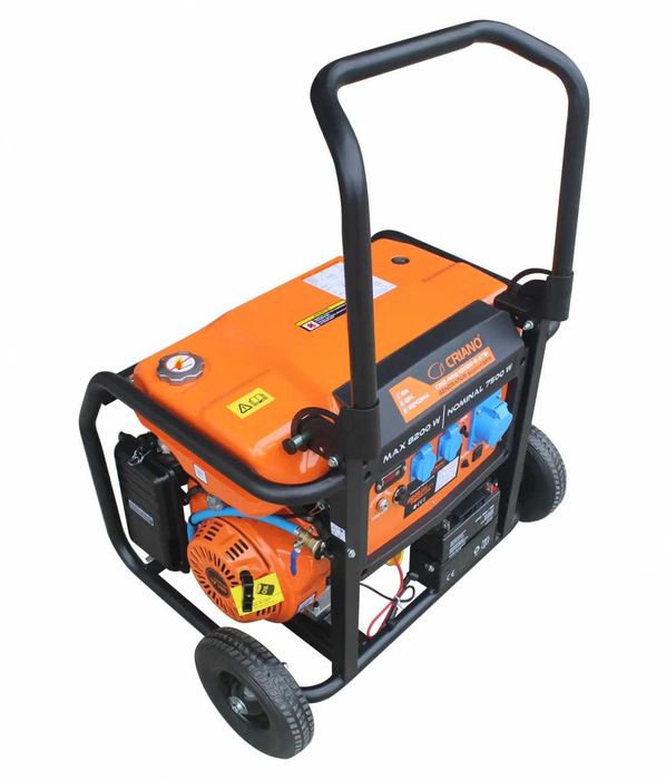 Generator hibrid GPL/GAZ NAT,/BENZINA 230V 8,2 kW CNO-NRG-10000-G-ATSr