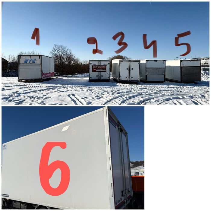 Bena cub frig prelata Iveco Daily Mercedes Sprinter Ford Fiat VW