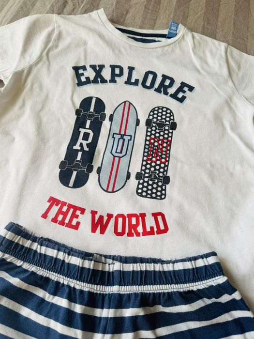 Лот от два комплекта пижамки на OKAIDI за момче, размер 10 г., 140 см