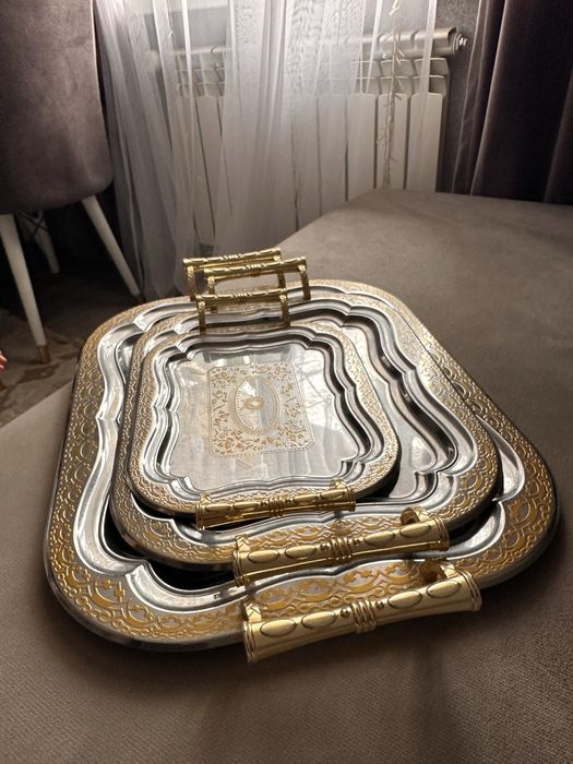 Набор подносов 3шт