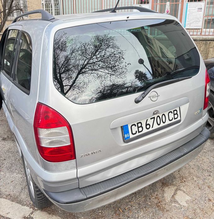 Opel Zafira Фабричен метан (CNG), ЕКО 3 – изкл. икономична , обслужена