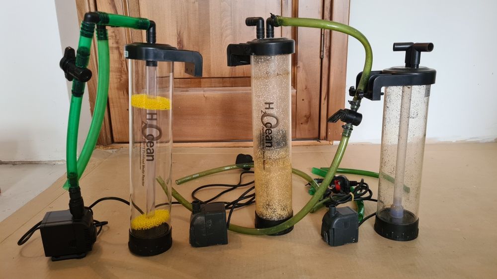 Reactoare media + pompe pentru acvarii