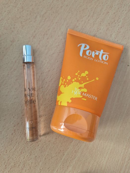 Сет-парфюм Lancome и лосион за тяло