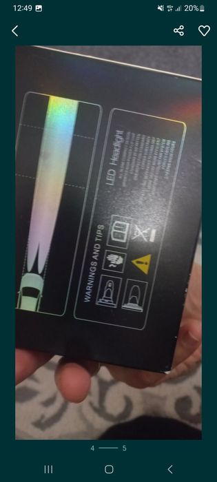 Новый лёд ми лампочка  для автомобиля