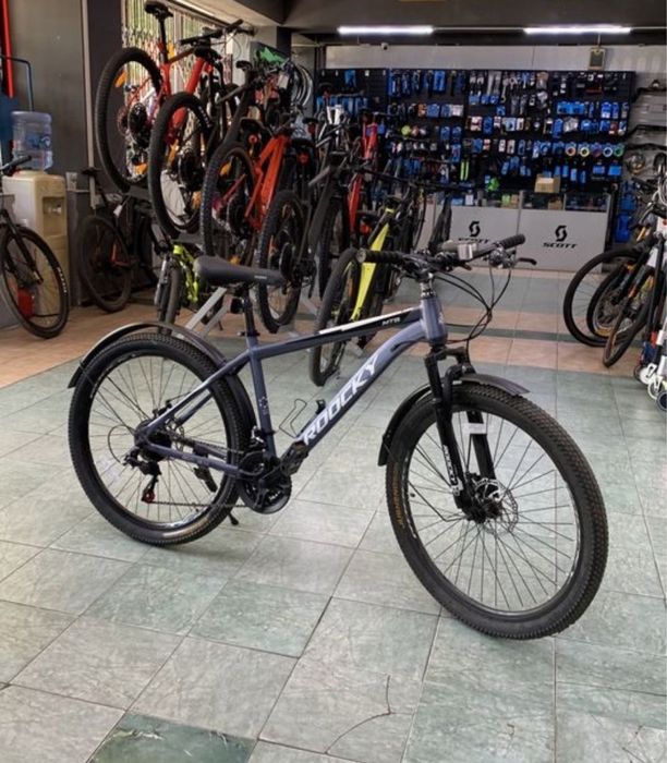 Велосипед на ходу