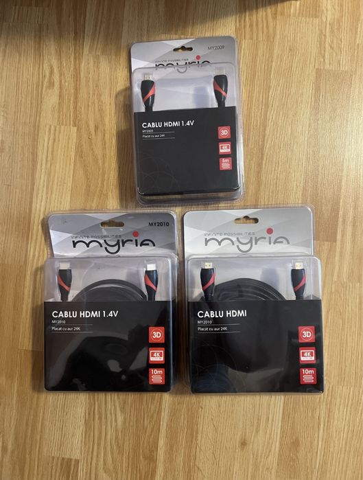 Cablu Hdmi 10 m si 5 m NOI