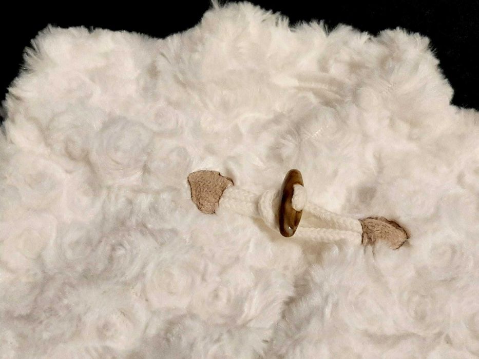 Vesta blanita si botosei copii / Accesorii sedinta foto bebe