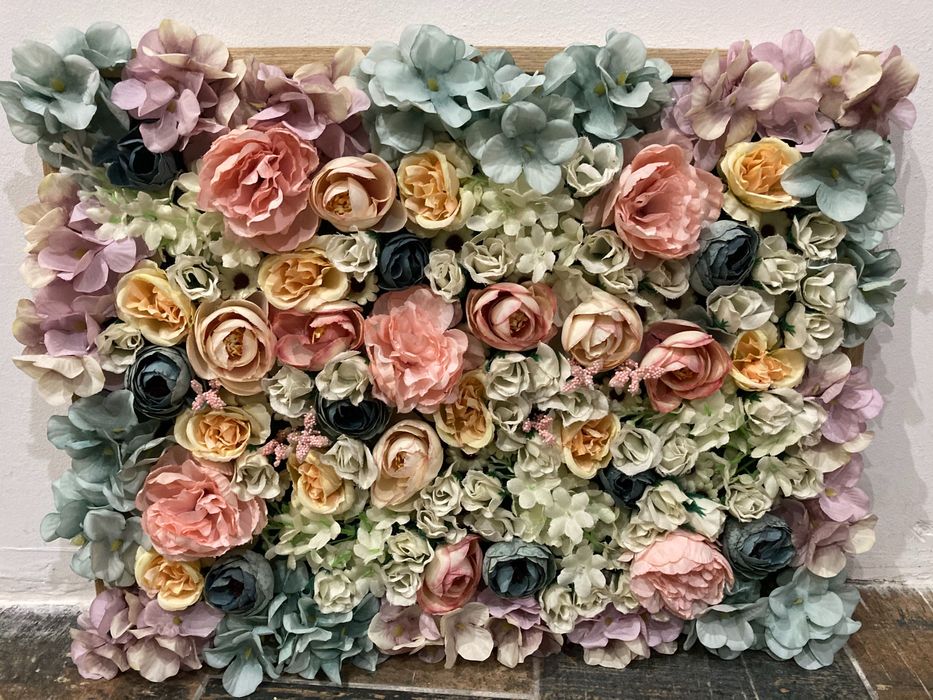 Картина / пано с цветя 3D за дома / парти / сватба / букви декорации