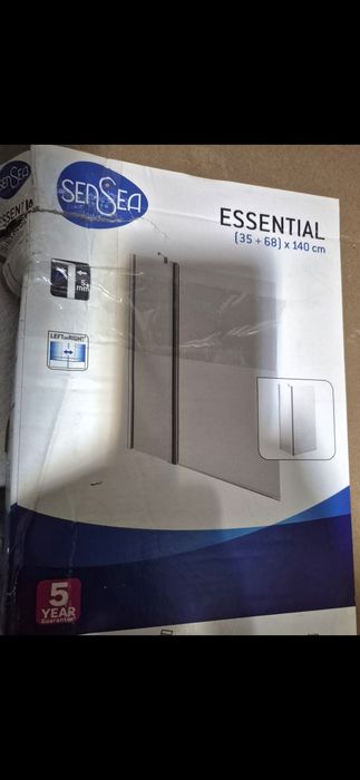 Paravan cada din sticla