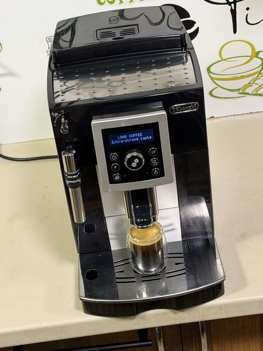 Кафемашина кафе автомат delonghi magnifica с гаранция