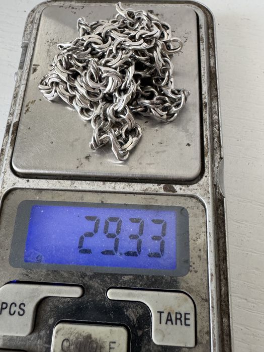 Цепь серебро 925 бисмарк