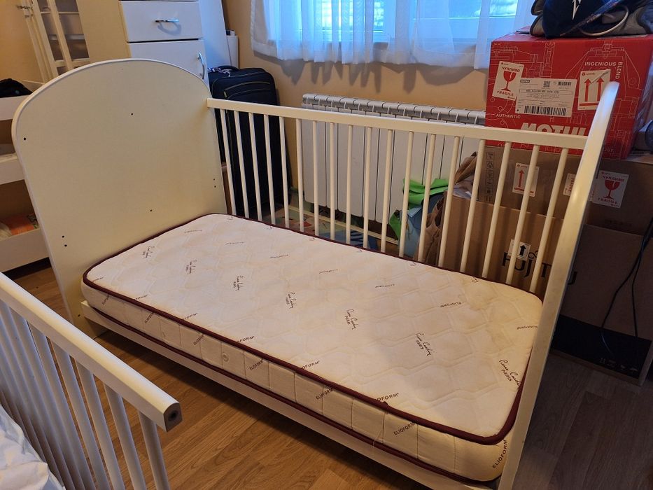 Бебешка кошара с матрак 140/70