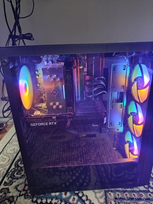 Готовый Комплект: Игровой ПК RTX  3060 / Intel i5-14400f, монитор 180H