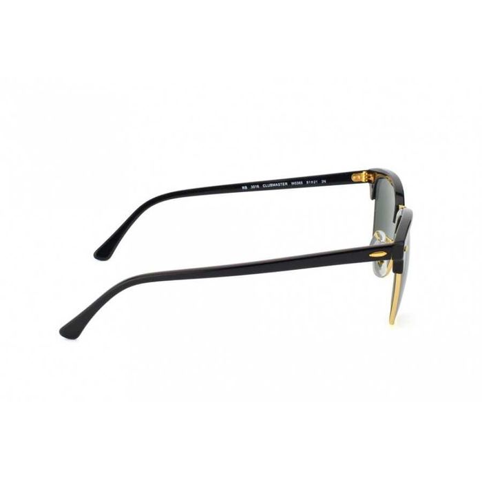 Ochelari de soare unisex Clubmaster Ray-Ban RB3016 W0365 Marime M 51mm