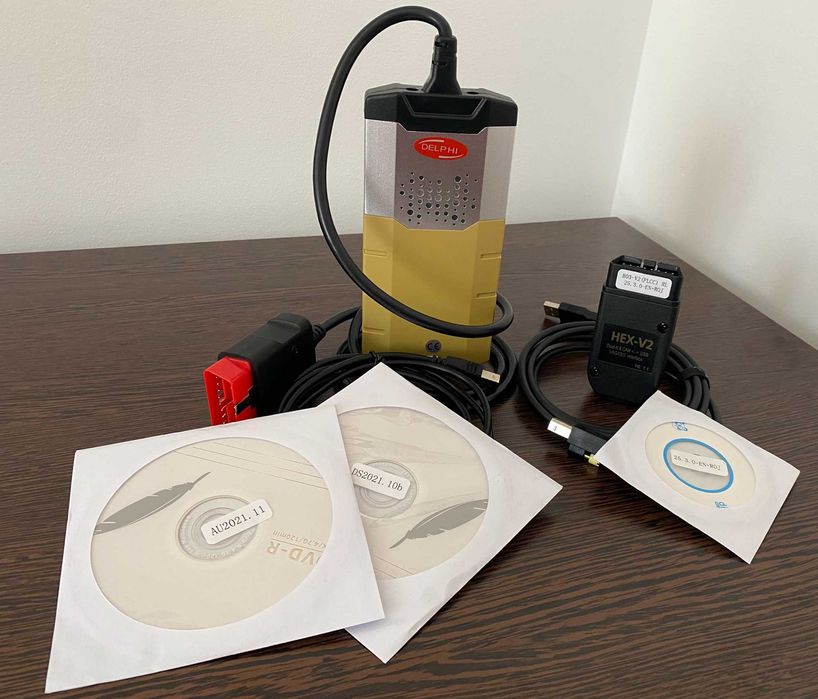 Diagnoza / Tester Delphi 2021.11 PRO & VCDS Vag Com Hex V2 25.3