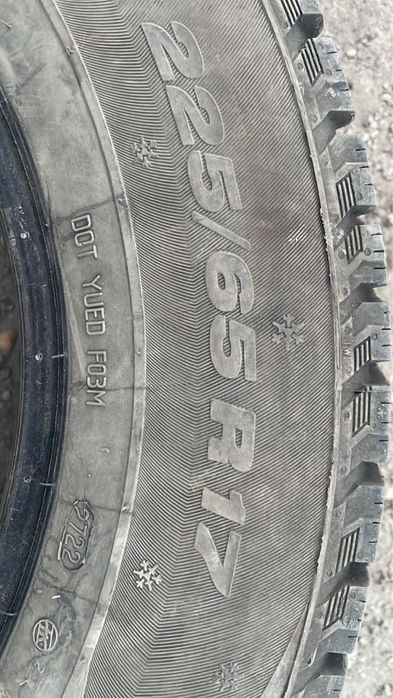 Шины зимние шипованные