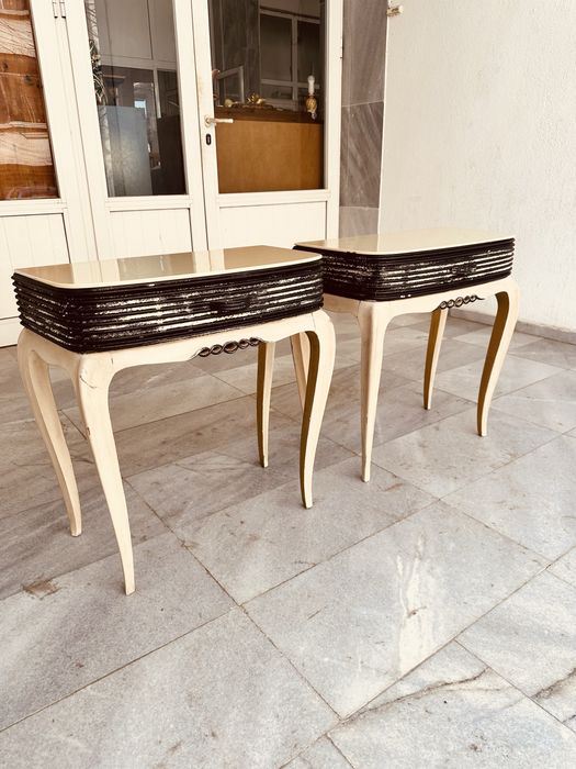Италиански нощни шкафчета Art Deco (40–50 г.) – комплект 2 бр.