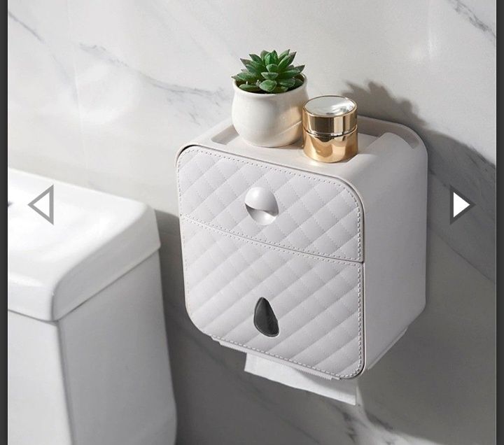 Поставка органайзер за тоалетна хартия с чекмедже
