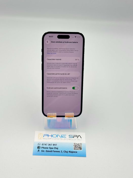 iPhone 14 Pro 128Gb 84%- Din magazin,cu garantie! RATE TBI !