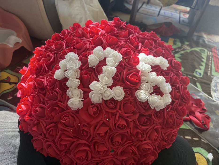 Букет за абитуренти 101 рози с наспис