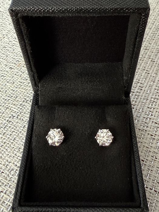 Cercei cu diamant Lab Grow