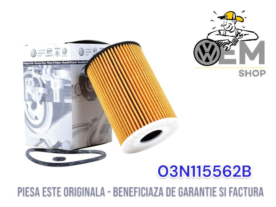 Filtru ulei motor Volkswagen 03N115562B
