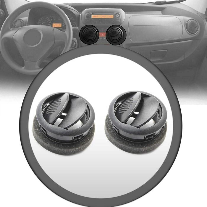 Въздуховод дюза арматурно табло Citroen Nemo/Fiorino/Qubo/Bipper 2007-