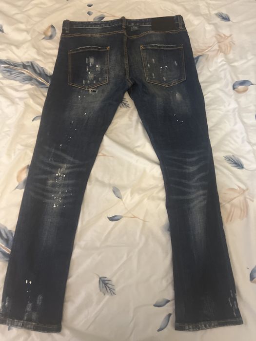 Дънки dsquared сини