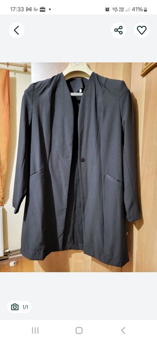 Set rochie si sacou lung, M