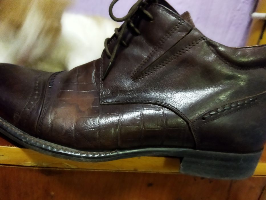 Продам туфли кожанные.