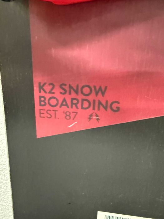 placa snowboard k2 est.87 L150cm
