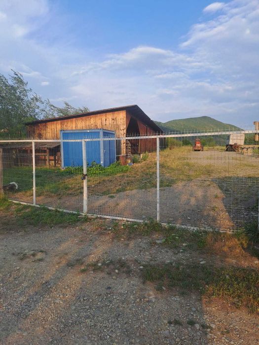 Hală 500 mp + Teren 9500 mp îngrădit, curent trifazic și transformator propriu - de închiriat