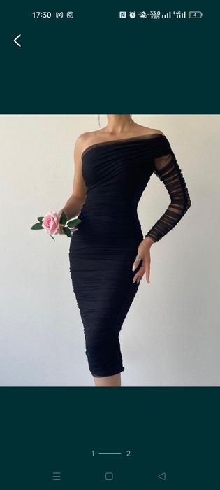 Продам платье на одно плечо
