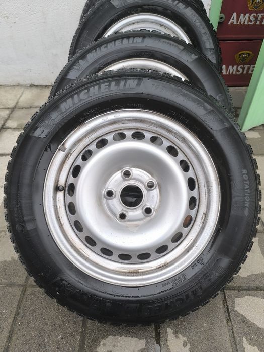 Джанти 15 '' с гуми -5х112 michelin Alpin 6 -195/65/15