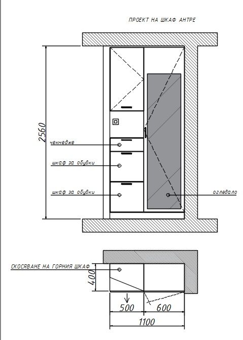 Проектиране и конструиране на мебели.