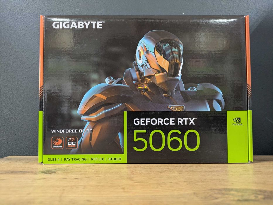 Видеокарта RTX 5060 8GB Gigabyte Windforce OC