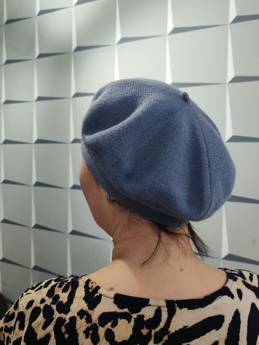 Беретик новый синий