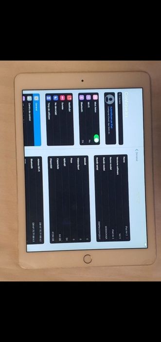 IPad Air 2,Ipad mini.
Memorie 64
Ecran: Retina de 9.7 inci
Displa
